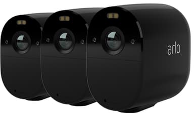 svag blast tapperhed Arlo Essential trådløst FHD smart kamera 3-pak (sort) | Elgiganten