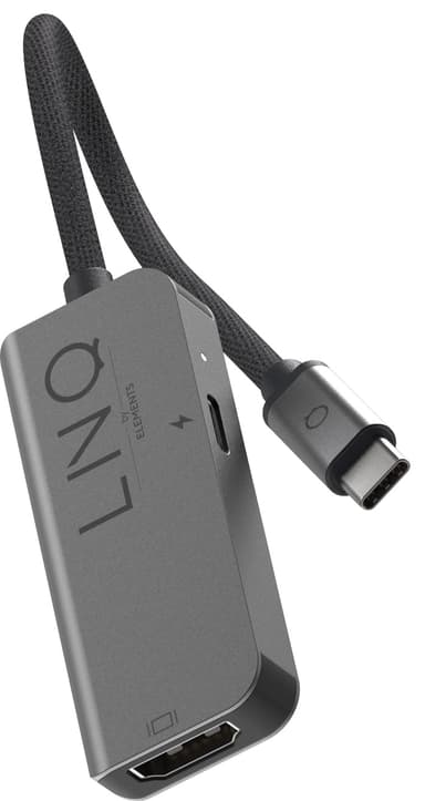 LinQ 2-i-1 USB-C adapter