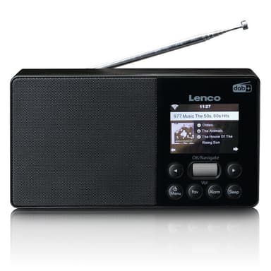 Lenco PIR-510 Internet Radio, Black