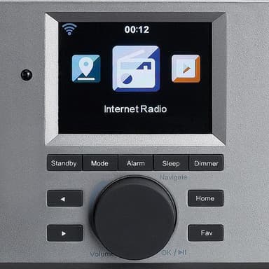 Lenco DIR-150 Internet Radio, Black
