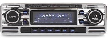 Caliber Retro Radio m. DAB +, Bluetooth og USB, (Sølv)