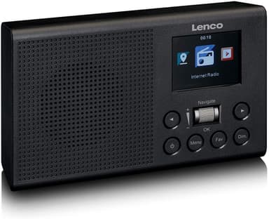 Lenco DIR-60 Internet Radio, Black