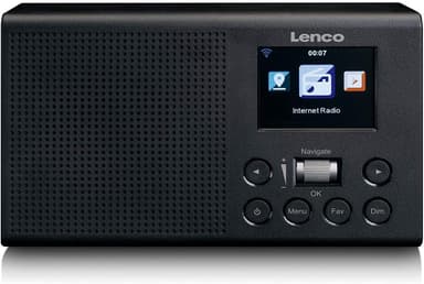 Lenco DIR-60 Internet Radio, Black