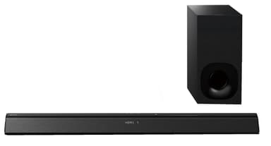 Sony 2.1 soundbarsystem HT-CT380B - sort