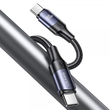 USAMS Kabel U71 Nylon USB-C/USB-C 3 m