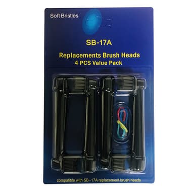 Udskiftning af tandbørstehoveder 16-Pack SB17A Oral B Braun D4510/D12013/D12013W