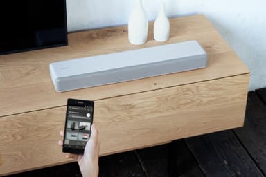 Sony kompakt soundbar HT-MT301 - cremet hvid
