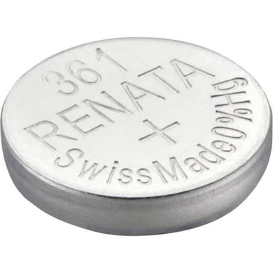 361 Knapcellebatteri Sølvoxid 1.55 V 24 mAh Renata SR58