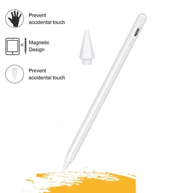 Stylus pen til iPad (2018 og nyere) USB-C Hvid