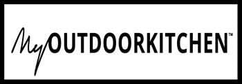 Nordic Line Sort  Udekøkken Integreret kulgrill