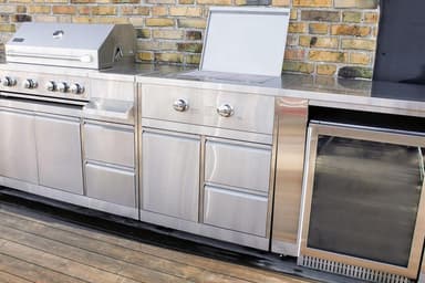 Myoutdoorkitchen - Inox Range - Modul med sidebrænder