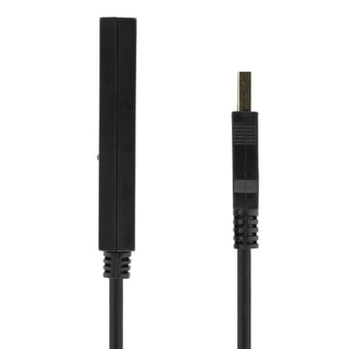 DELTACO PRIME USB 2.0 forlængerkabel, aktivt, Type A han - Typ