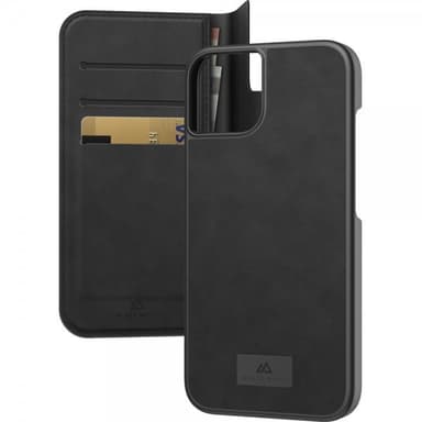 Black Rock iPhone 14 Etui 2 in 1 Wallet Case Aftageligt cover Sort