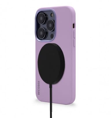 Decoded iPhone 14 Pro Max Cover Silicone Backcover Lavendel