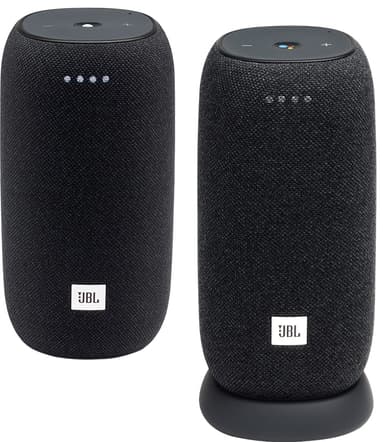 JBL Link Portable Duo trådløs højttaler med opladerstation (sort)