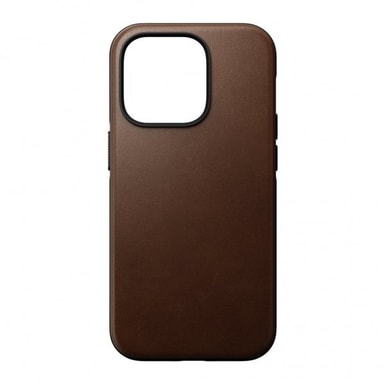 NOMAD iPhone 14 Pro Cover Modern Leather Case Brun Elgiganten