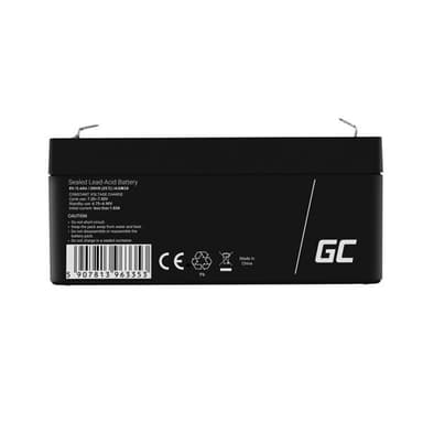 Green Cell AFM VRLA Batteri 6V 3.4Ah