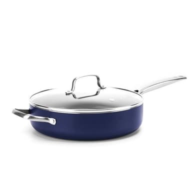 Blue Diamond - Sautépande med låg 28 cm