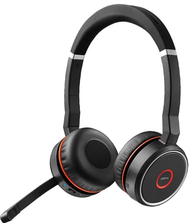 Jabra Evolve 75 SE UC trådløse høretelefoner (sort)