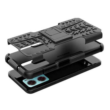 SKALO Xiaomi Redmi 10 5G Armor Dæk Hybrid Cover - Sort
