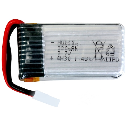 Li-pol batteri til Hubsan X4 med kamera