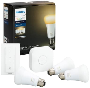 Philips Hue White ambiance startsæt 9,5W E27