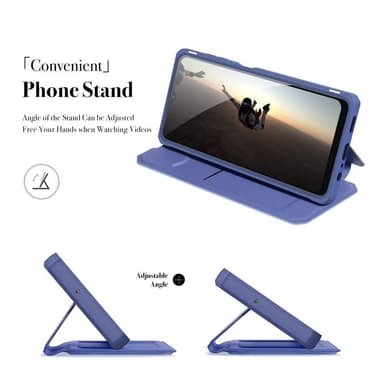 DUX DUCIS Samsung A04s 4G Skin X Series Flipcover - Blå
