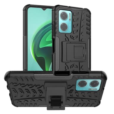 SKALO Xiaomi Redmi 10 5G Armor Dæk Hybrid Cover - Sort