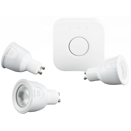 Philips White and color ambiance startsæt (6.5W G10)