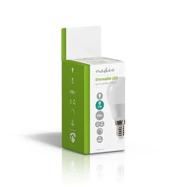 Dæmpbar LED-lampe, E14 | G45 | 6 W | 470 lm