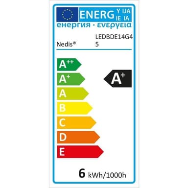 Dæmpbar LED-lampe, E14 | G45 | 6 W | 470 lm