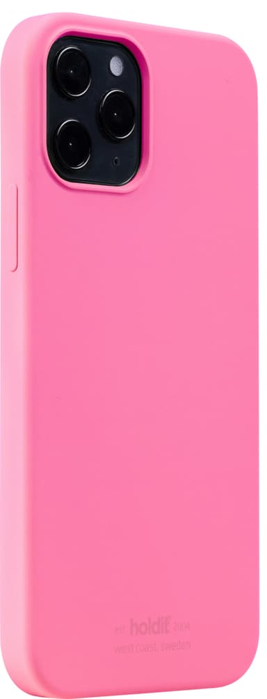 Holdit Silicone iPhone 12/12 Pro cover (pink)