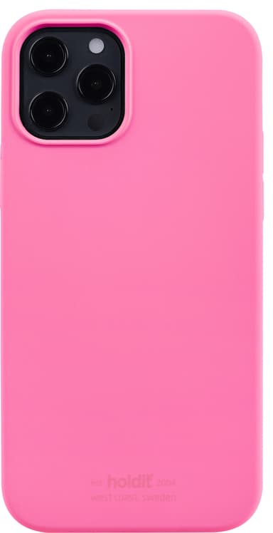 Holdit Silicone iPhone 12/12 Pro cover (pink)