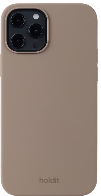 holdit iPhone 12/iPhone 12 Pro Cover Silikone Mocha Brown