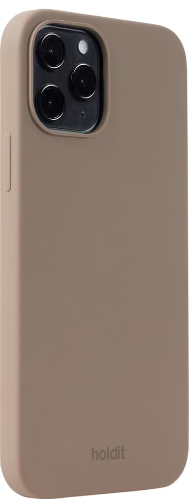 holdit iPhone 12/iPhone 12 Pro Cover Silikone Mocha Brown