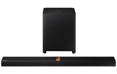 Samsung 4.1 soundbar (sort) | Elgiganten