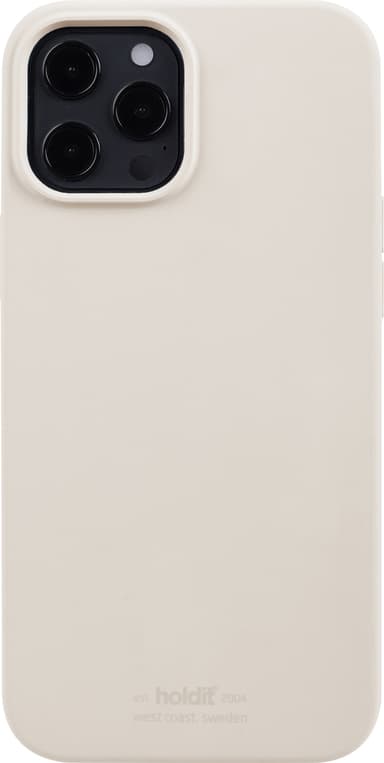 iPhone 12/iPhone 12 Pro Cover Silikone Light Beige
