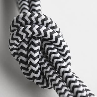 Native Union Belt XL USB-C til Lightning-kabel (zebra)