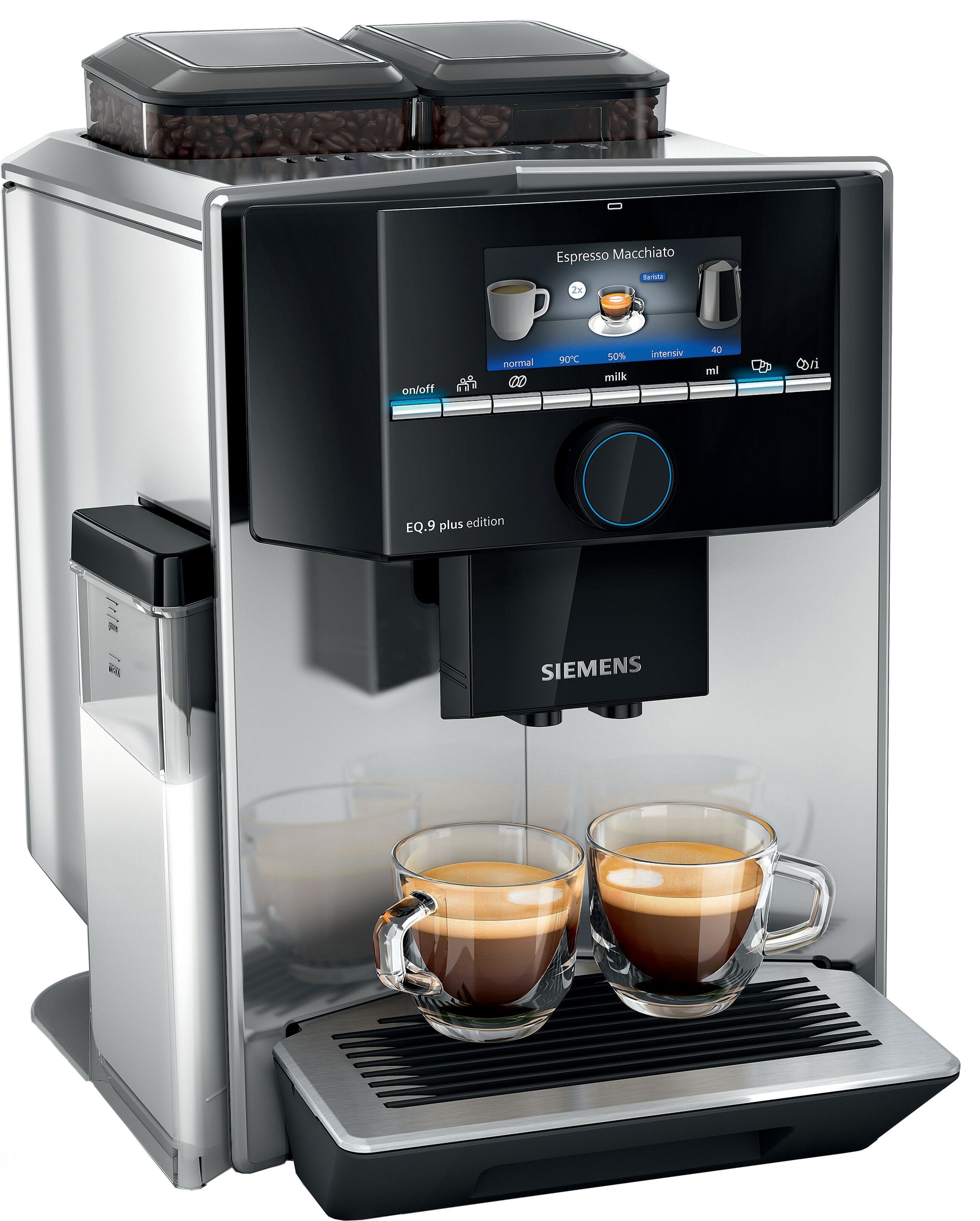 Siemens EQ9+ espressomaskine TI9573X7RW thumbnail