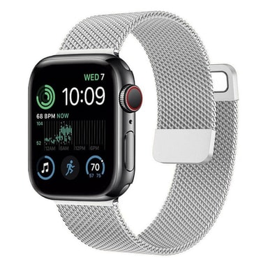 Milanese armbånd Apple Watch SE 2022 (40mm) Sølv Elgiganten