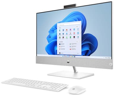 HP Pavilion 27 i5-12/16/1TB 27" AIO stationær computer