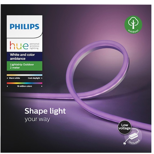 Philips Hue udendørs lysstribe 2 m