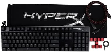 HyperX Alloy gamingstastatur MX Blue - sort