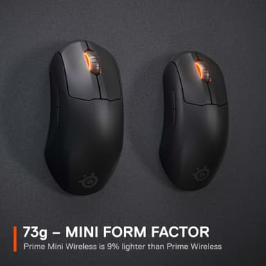SteelSeries Prime Mini trådløs gaming mus