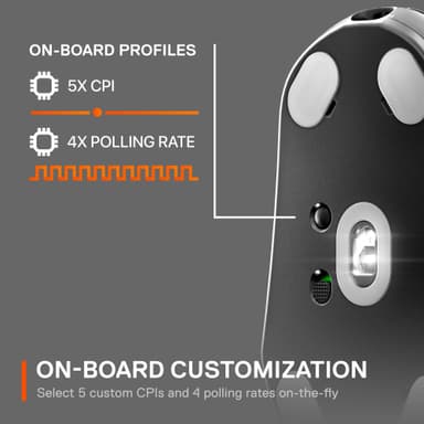 SteelSeries Prime Mini trådløs gaming mus
