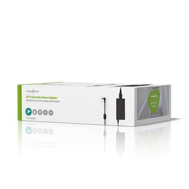 CCTV-strømadapter | 12 V DC | 5000 mA | 5,5 x 2,1 DC-stik