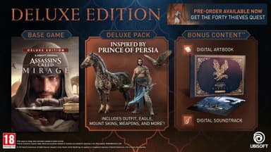 Assassin's Creed Mirage - Deluxe Edition (PS4)