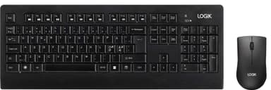 Logik sæt med trådløst tastatur og mus