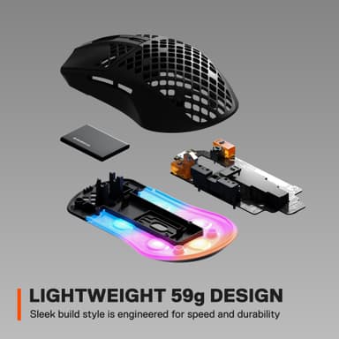 SteelSeries Aerox 3 gaming mus 2022 Edition (Onyx)
