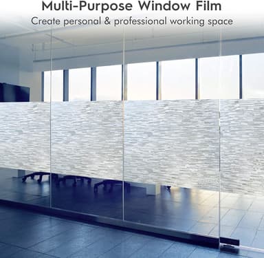 Frostet vinduesfilm til beskyttelse af privatlivet 500x30 cm